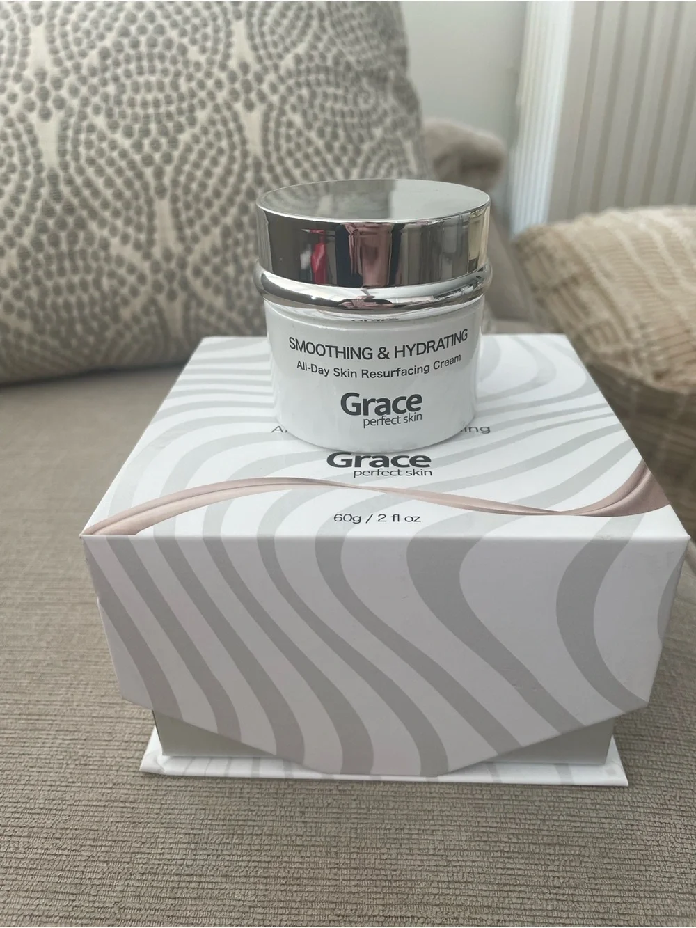Grace Perfect Skin Smoothing & Hydrating All-Day Skin Resurfacing Cream ~ 2 oz